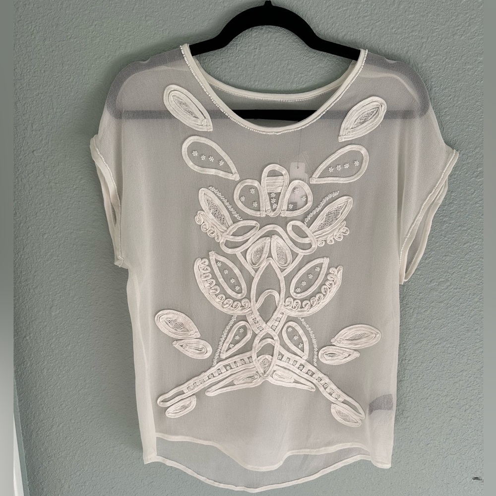 Beaded shirt NWT
